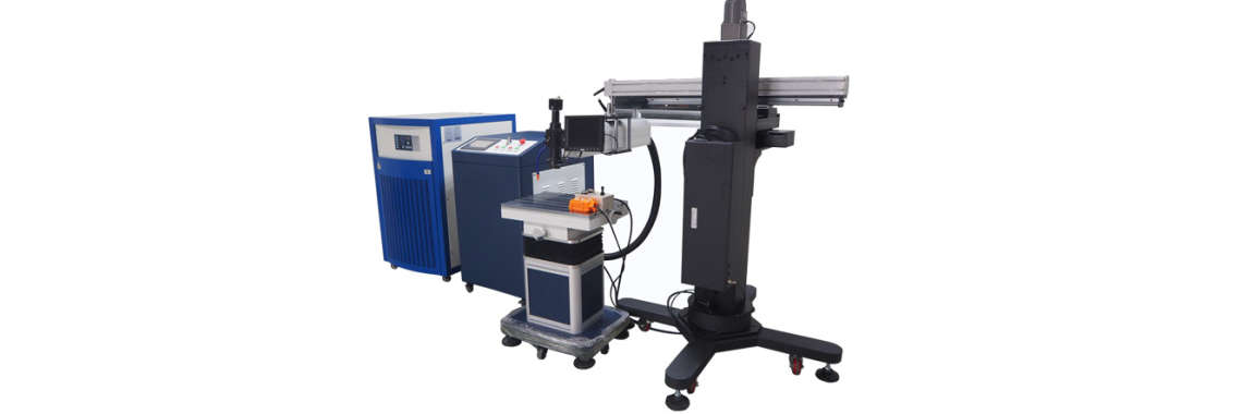Laser Mold Welding machine with crane